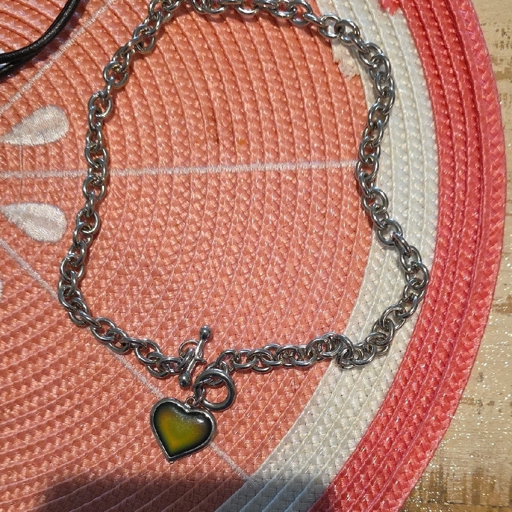 BUNDLE‎  Silver and Black Necklaces 3 Total - Picture 2 of 8